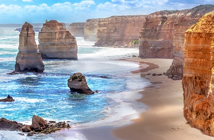 beach in australia from kimberley expedition