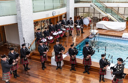 local-music-performance_436x285 Local musician group on deck with bagpipes and drums